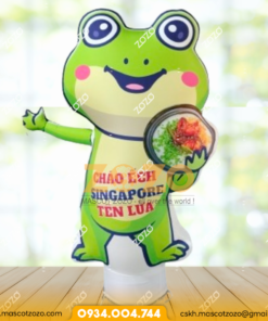 RỐI HƠI VẪY TAY CỬA HÀNG CHÁO ẾCH SINGAPORE