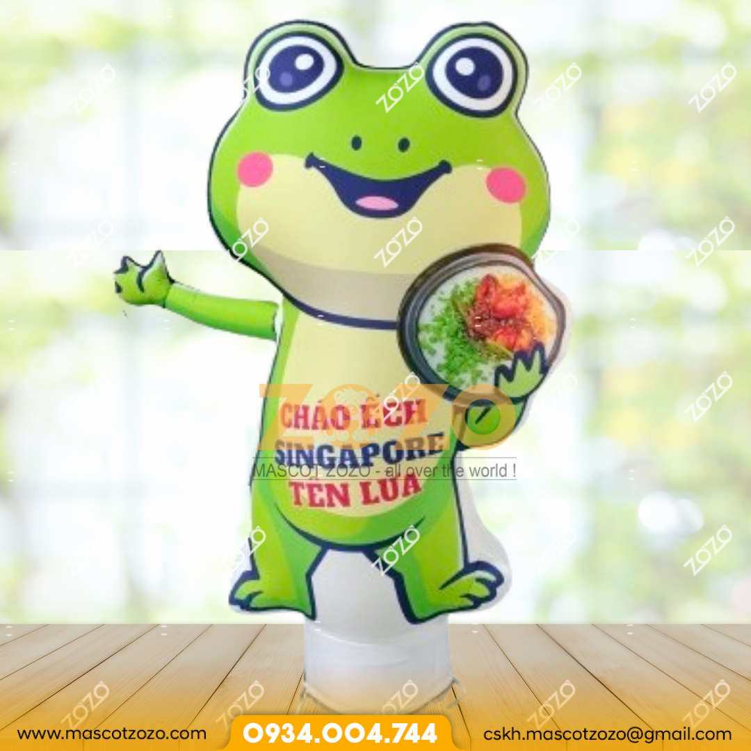 rối cháo ếch roi chao ech