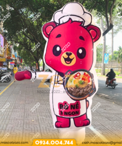 RỐI HƠI VẪY TAY GẤU HỒNG QUÁN ĂN BÒ NÉ 3 NGON