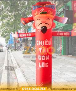 RỐI HƠI VẪY TAY THẦN TÀI MÀU ĐỎ MAY MẮN