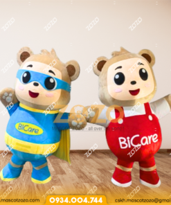 MASCOT HƠI GẤU BICARE