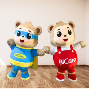 MASCOT HƠI GẤU BICARE