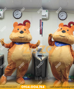 mascot chuột quokka