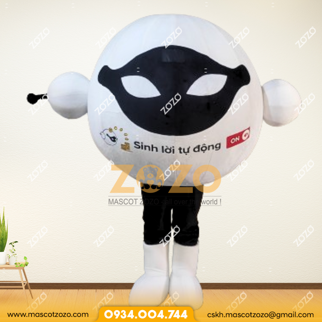 mascot trắng đen 1 6