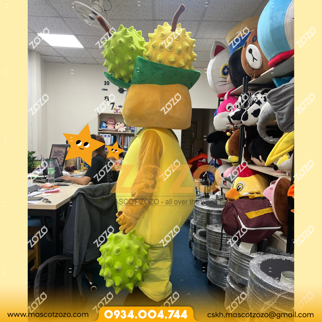 MASCOT SẦU RIÊNG 2 2 3