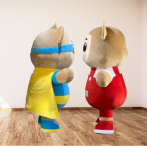 MASCOT HƠI GẤU BICARE 2