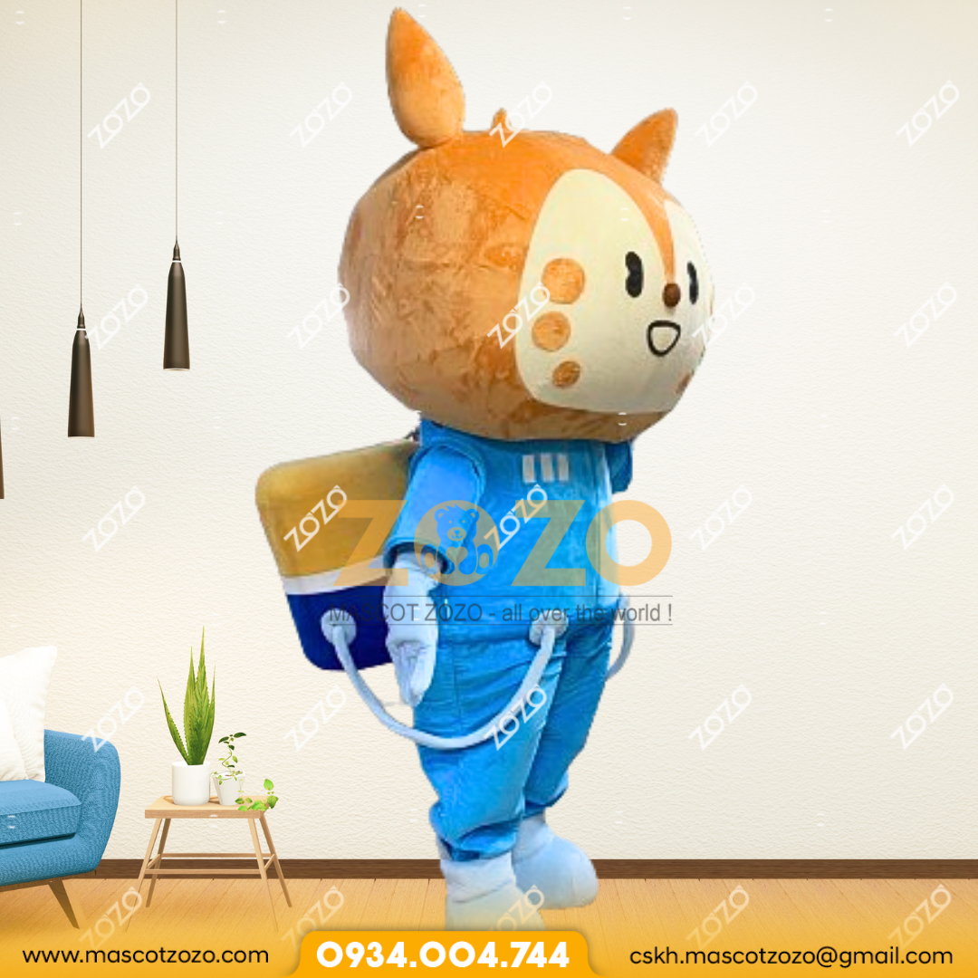 MASCOT LINH VẬT BÉ HƯƠU TNEX DỄ THƯƠNG - Ảnh 2