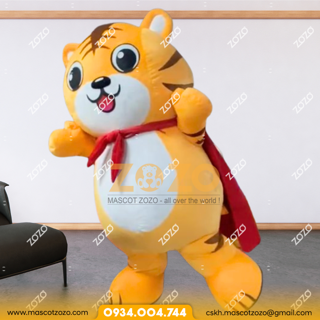 MASCOT LINH VẬT BÉ HỔ DỄ THƯƠNG