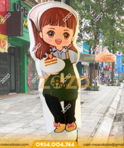 RỐI HƠI VẪY TAY CÔ BÉ CỬA HÀNG BÁNH NGỌT