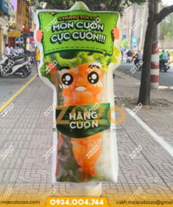 RỐI HƠI TRƯNG BÀY GỎI CUỐN ĐÁNG YÊU