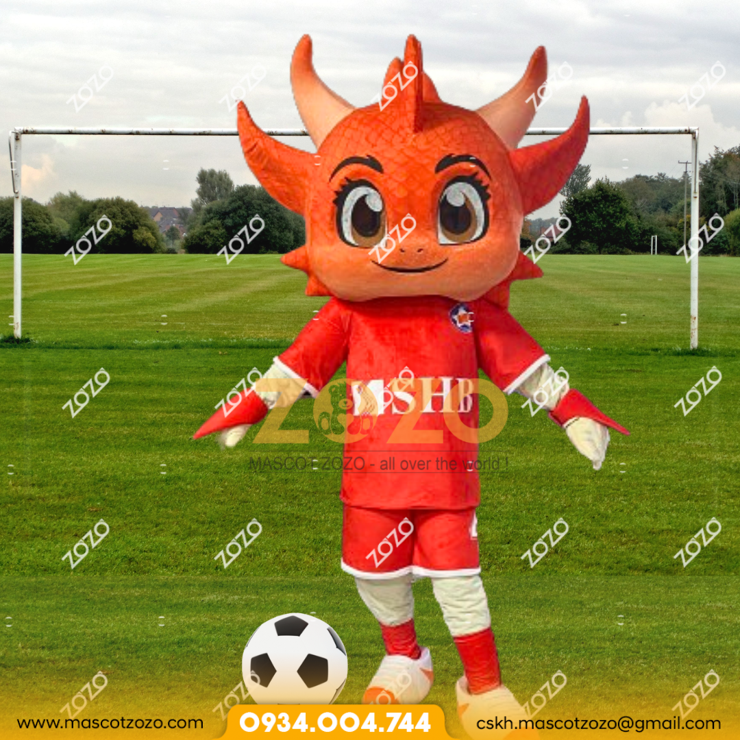 mascot rồng shb 1 10