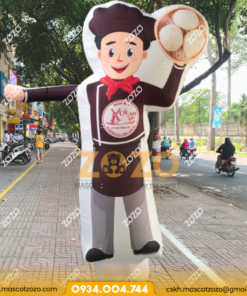 RỐI HƠI VẪY TAY ĐẦU BẾP BÁNH BAO