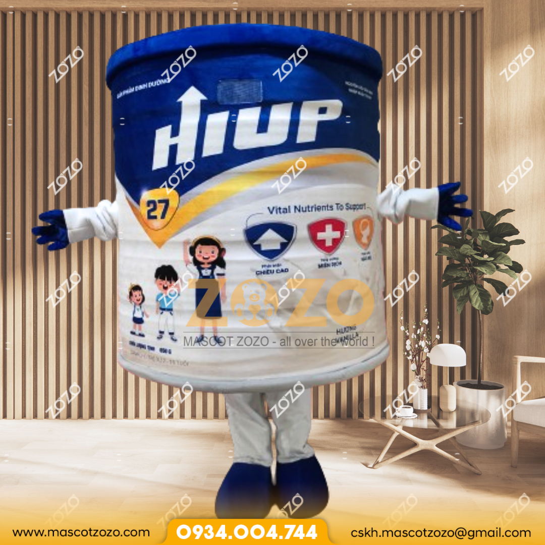 MASCOT LON SỮA HIUP - Ảnh 2