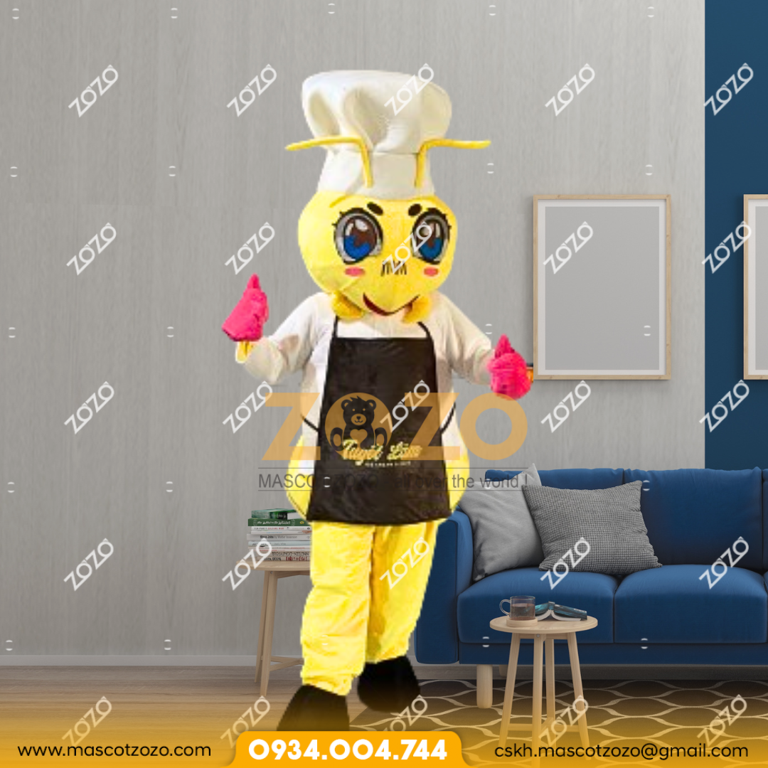 mascot bé kiến 1 9