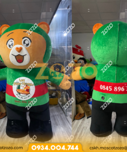 Alternative view of MASCOT HƠI GẤU PIZZA