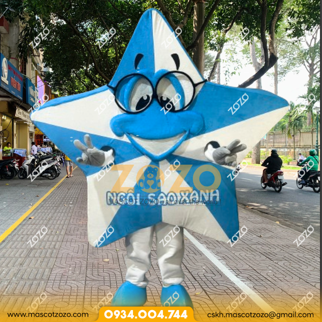 mascot ngôi sao xanh 2 2 12