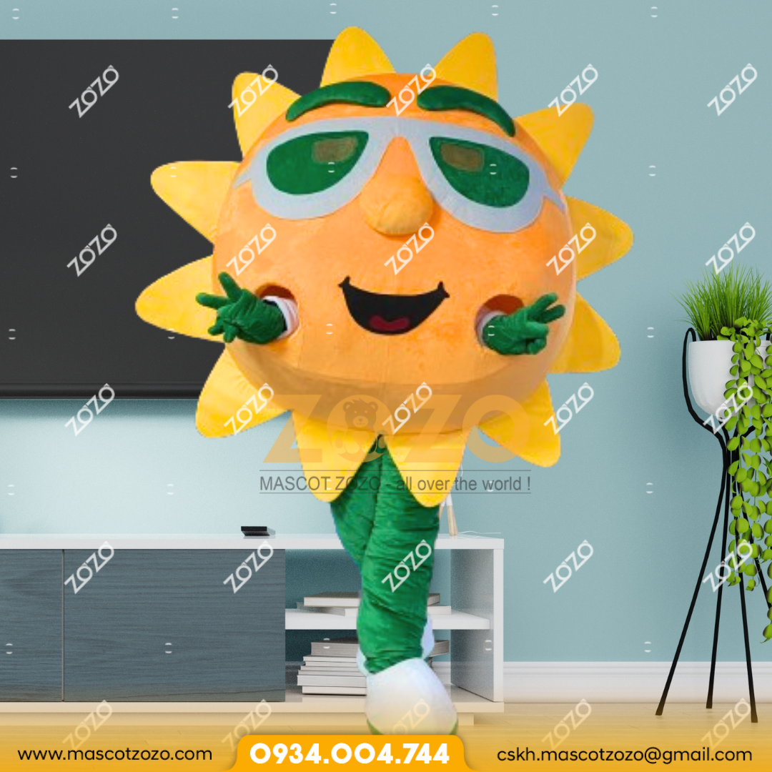 mascot hoa hướng dương 2 3