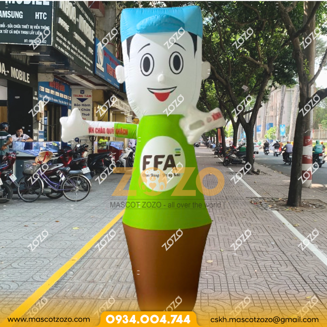 rối chú bé màu xanh 2 2 4