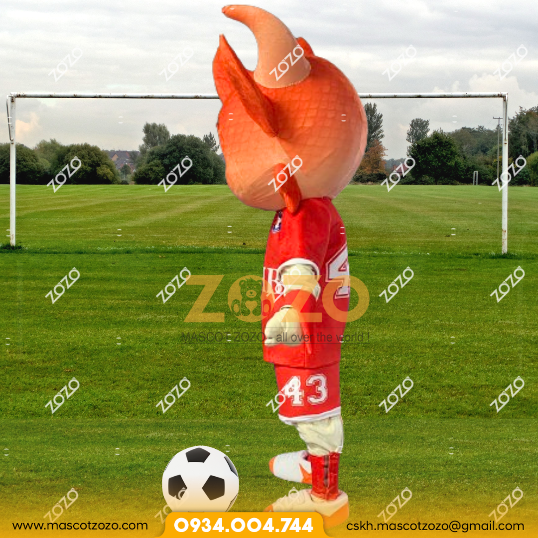 mascot rồng shb 2 2 9