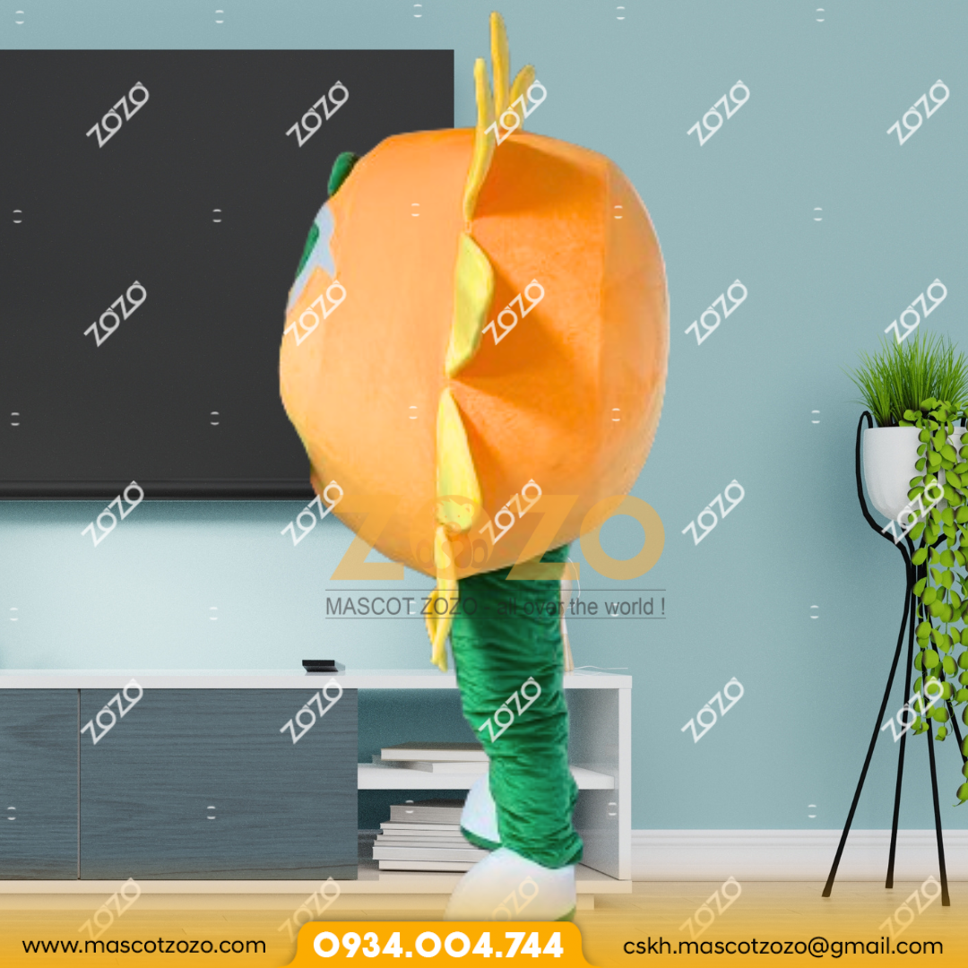 mascot hoa hướng dương 3 3 2