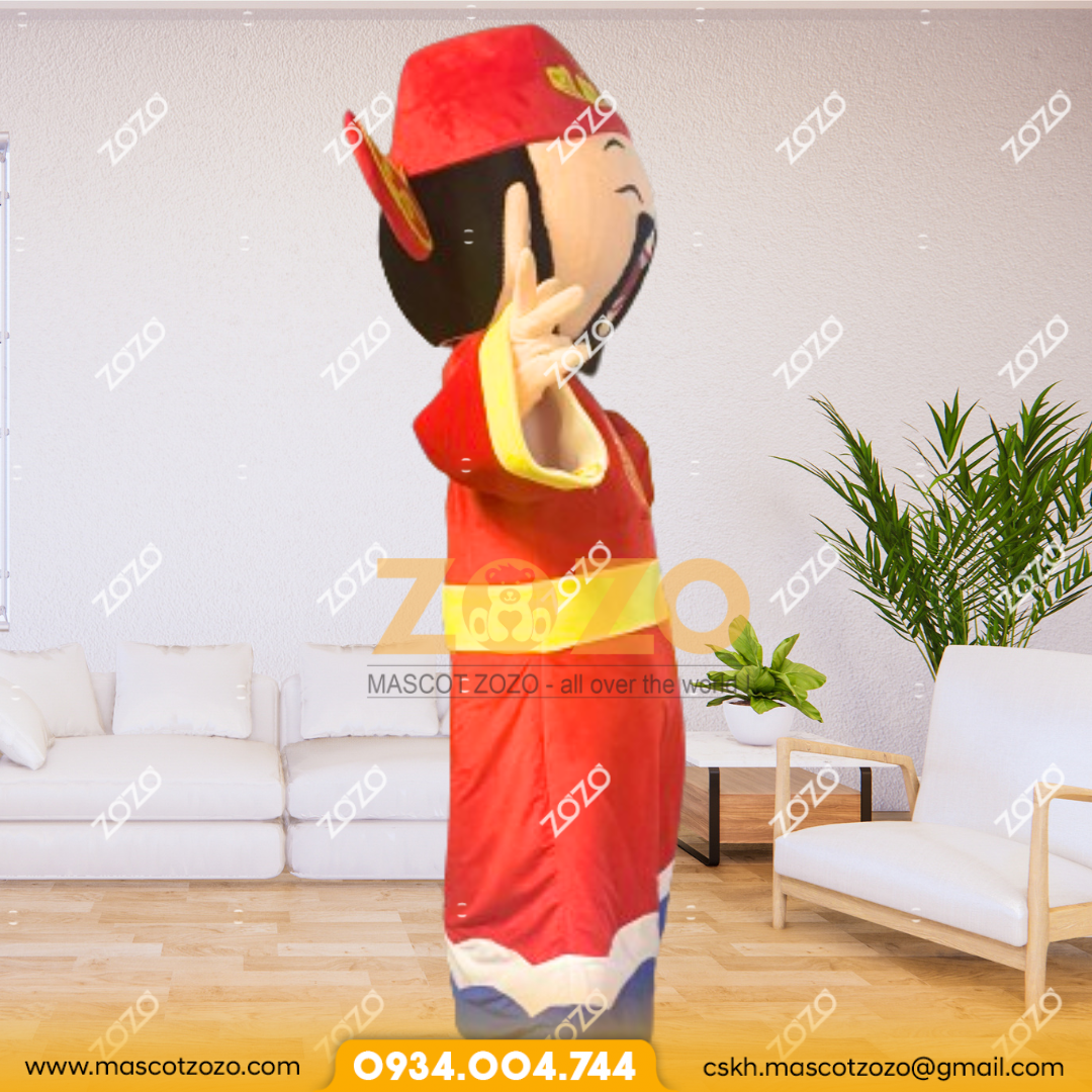 mascot thần tài 3 3 3