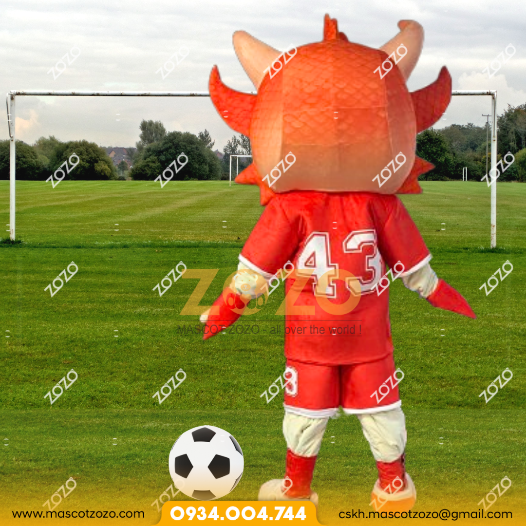mascot rồng shb 3 3 6