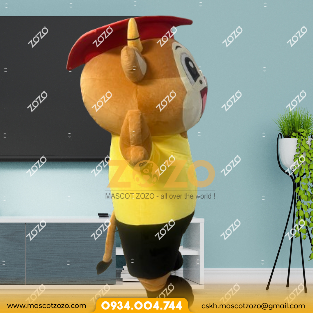MASCOT HƠI BÉ TRÂU ECOLINK - Ảnh 2