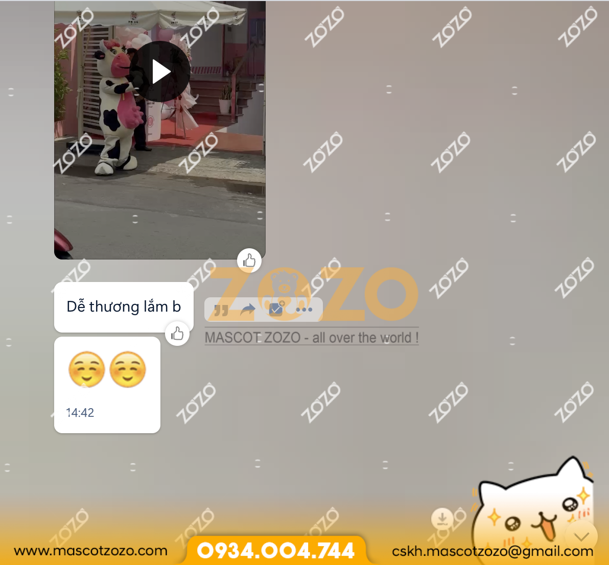 feedback mascot bò 2 Screenshot 2024 06 05 at 14.58.02