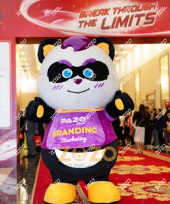 MASCOT HƠI GẤU TRÚC PAZO BRAND
