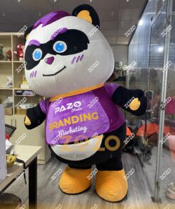 Alternative view of MASCOT HƠI GẤU TRÚC PAZO BRAND