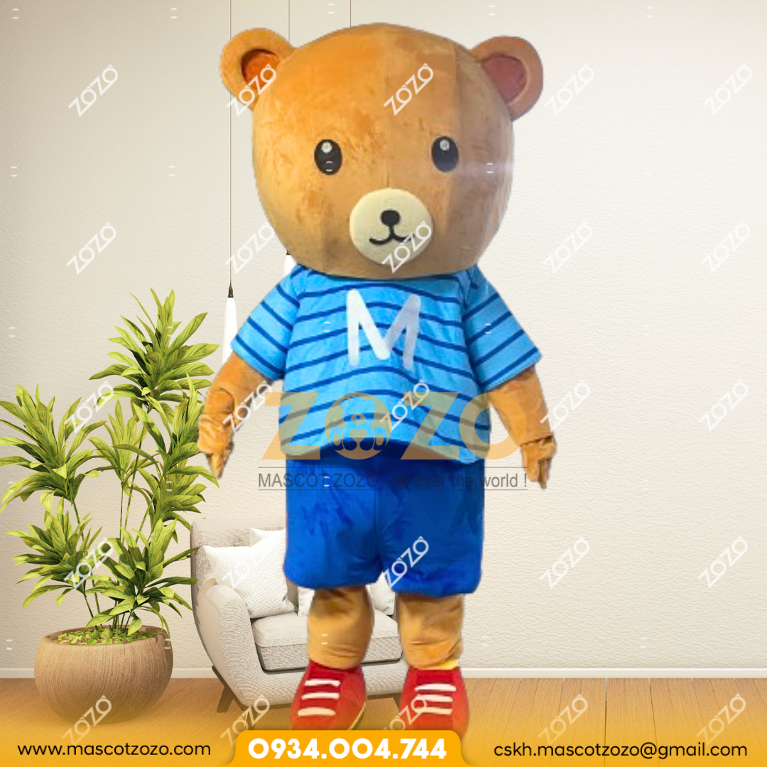 MASCOT BÔNG GẤU MEIJI