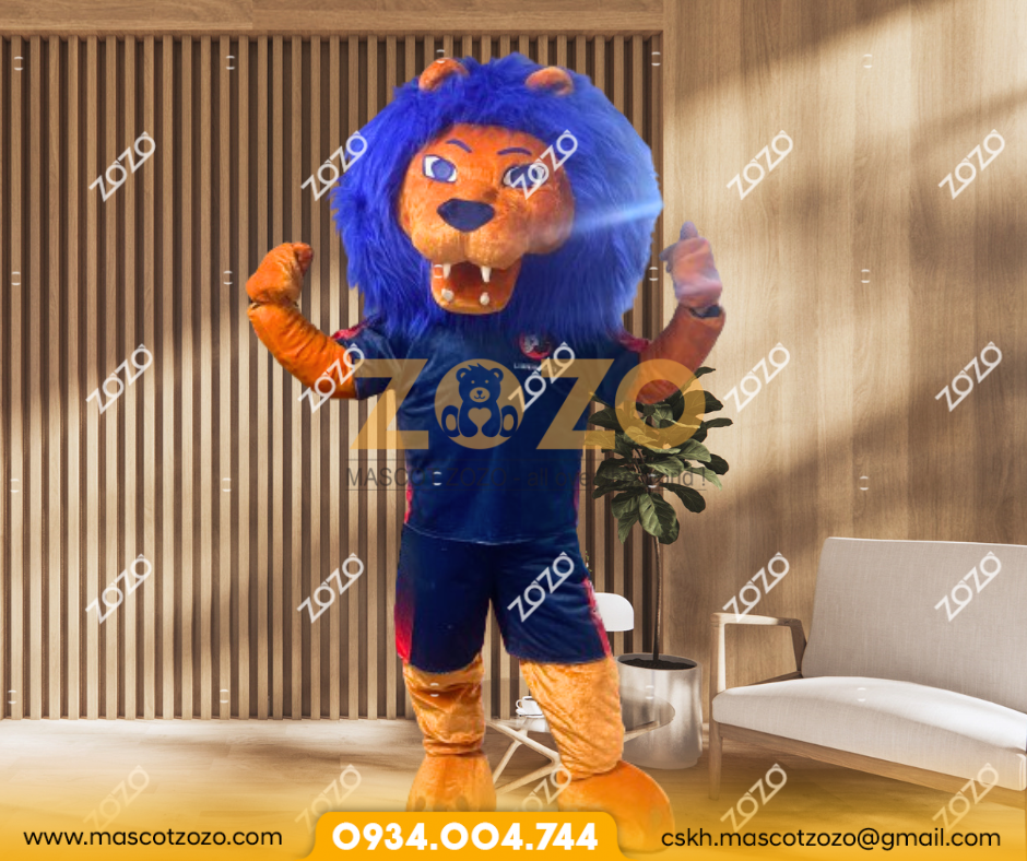 mascot sư tử 1 2