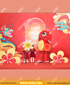 Alternative view of MASCOT RỒNG ĐỎ