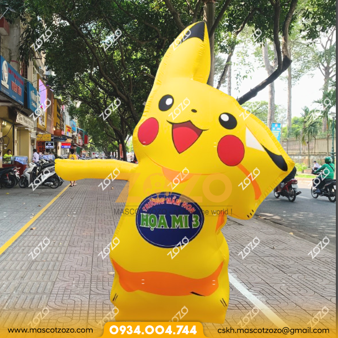 RỐI HƠI VẪY TAY PIKACHU