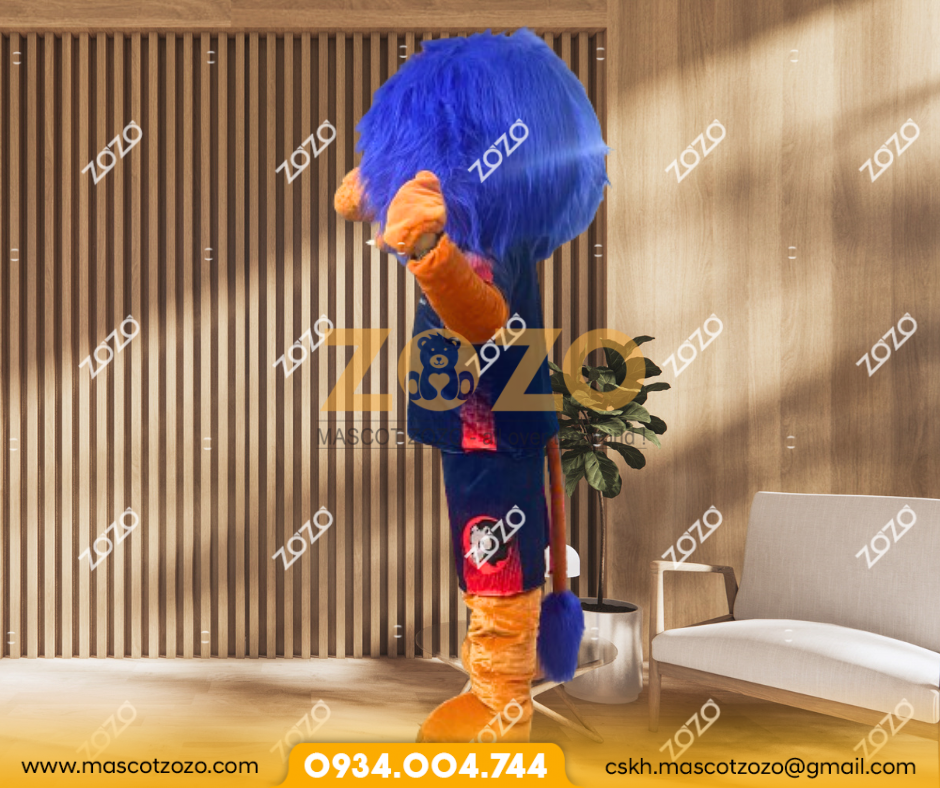 MASCOT SƯ TỬ TRƯỜNG BIS HÀ NỘI - Ảnh 2