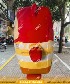 Alternative view of MASCOT HƠI BÉ KHỈ