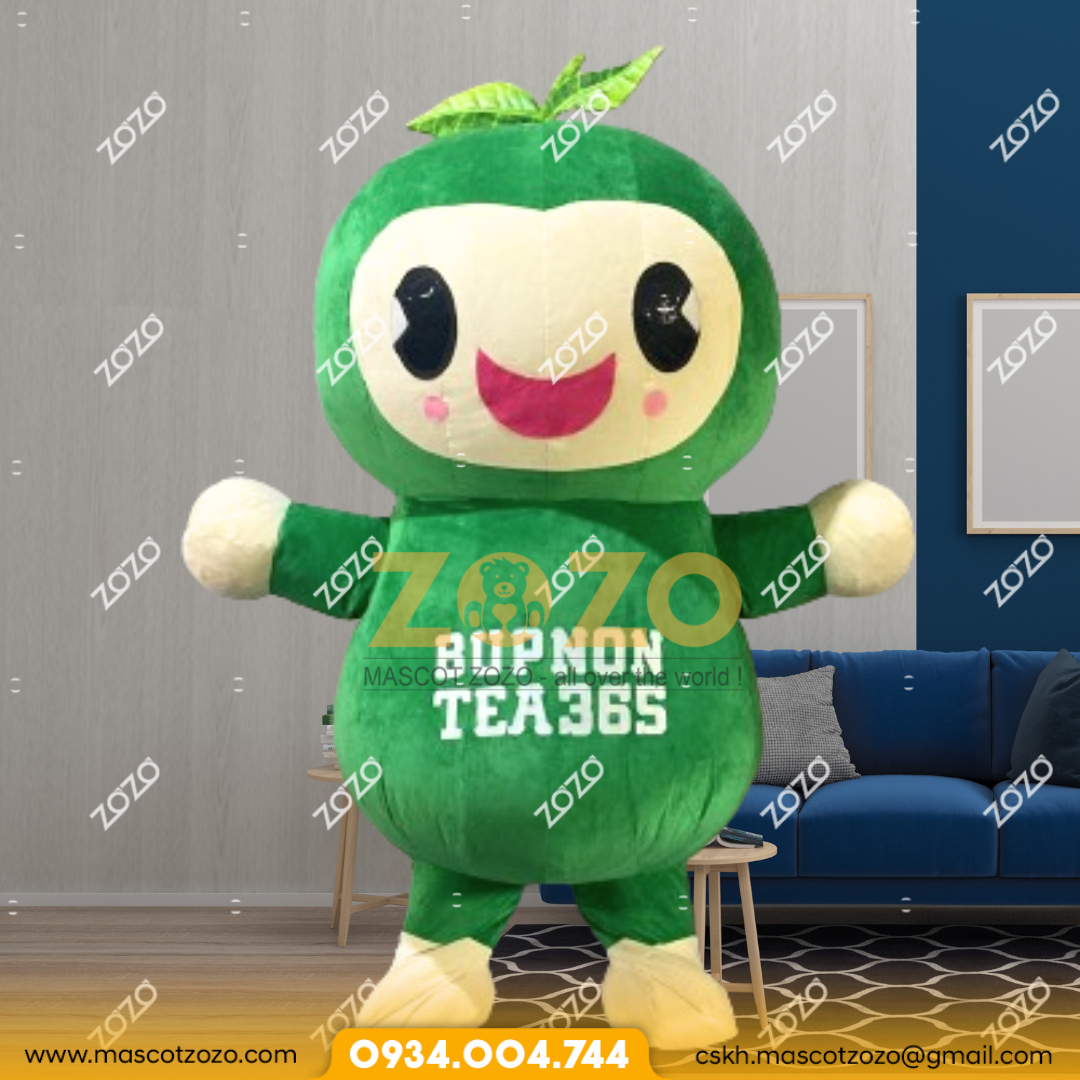 MASCOT HƠI TRÀ BUPNON TEA 365 - Ảnh 2