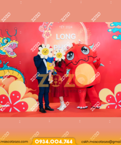 MASCOT RỒNG ĐỎ