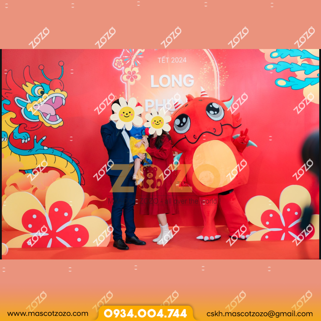mascot rồng đỏ 2 9