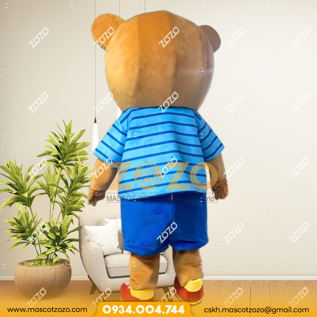 mascot gấu meiji 3 3 2