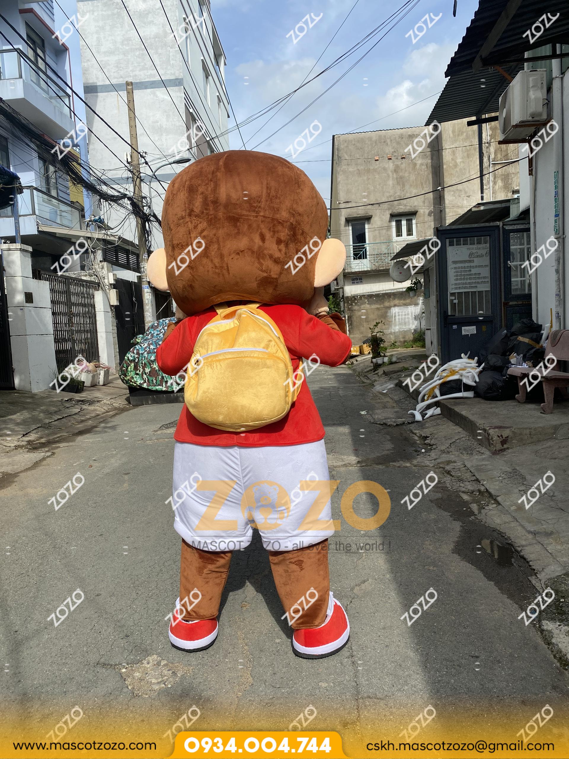 mascot khỉ 3 khi3
