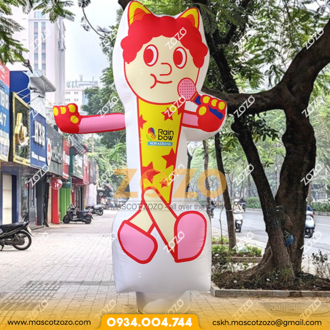 rối karaoke mascotzozo 2