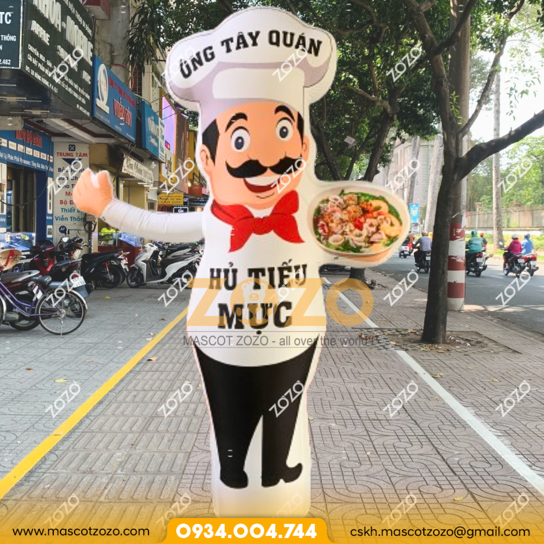 rối đầu bếp may noi 1 1