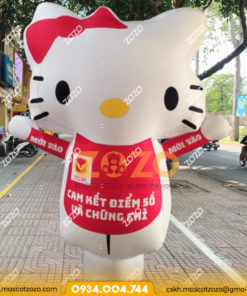 RỐI HƠI VẪY TAY MÈO HELLO KITTY