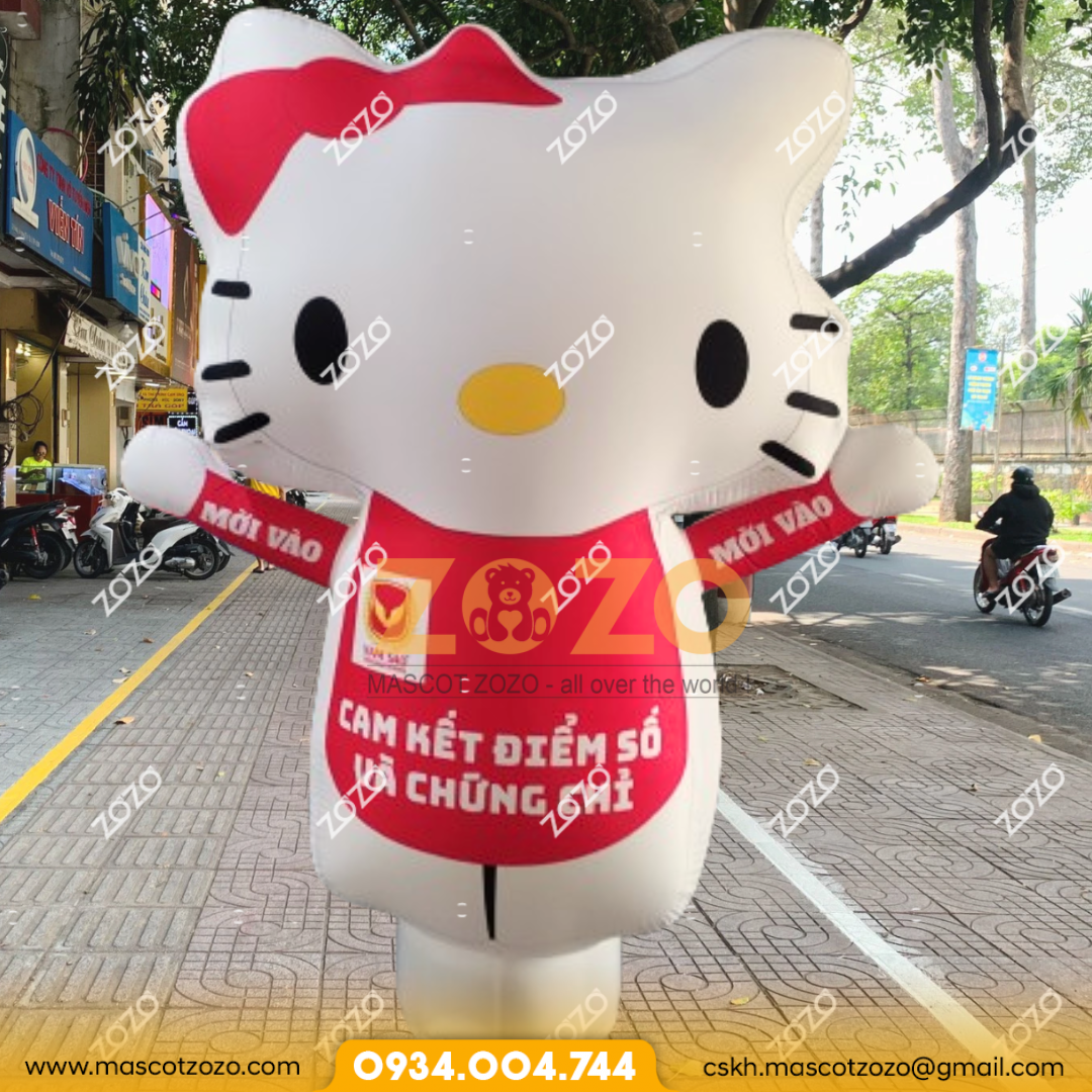 rối mèo kitty may noi 2