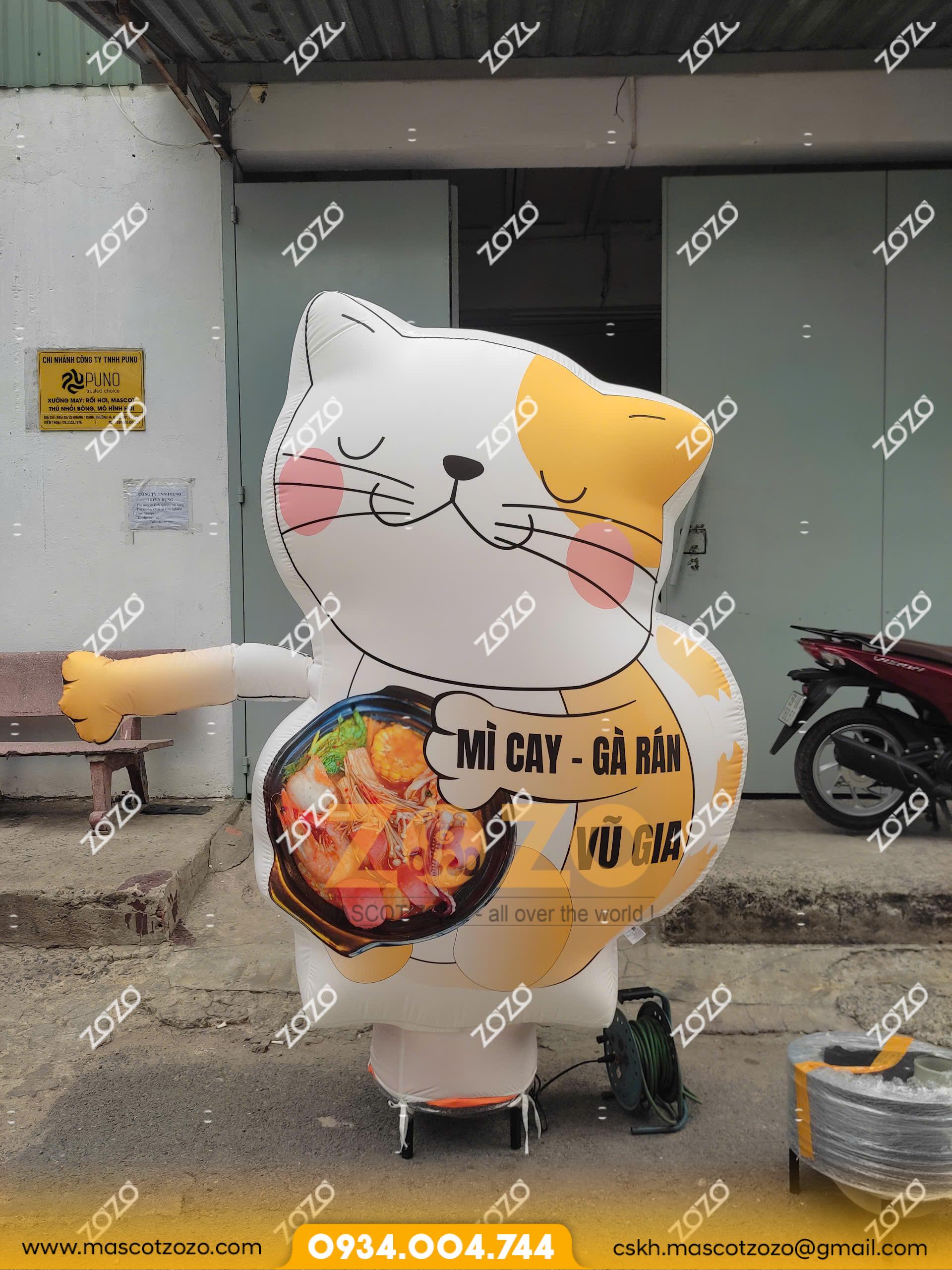 rối mèo mì cay micay