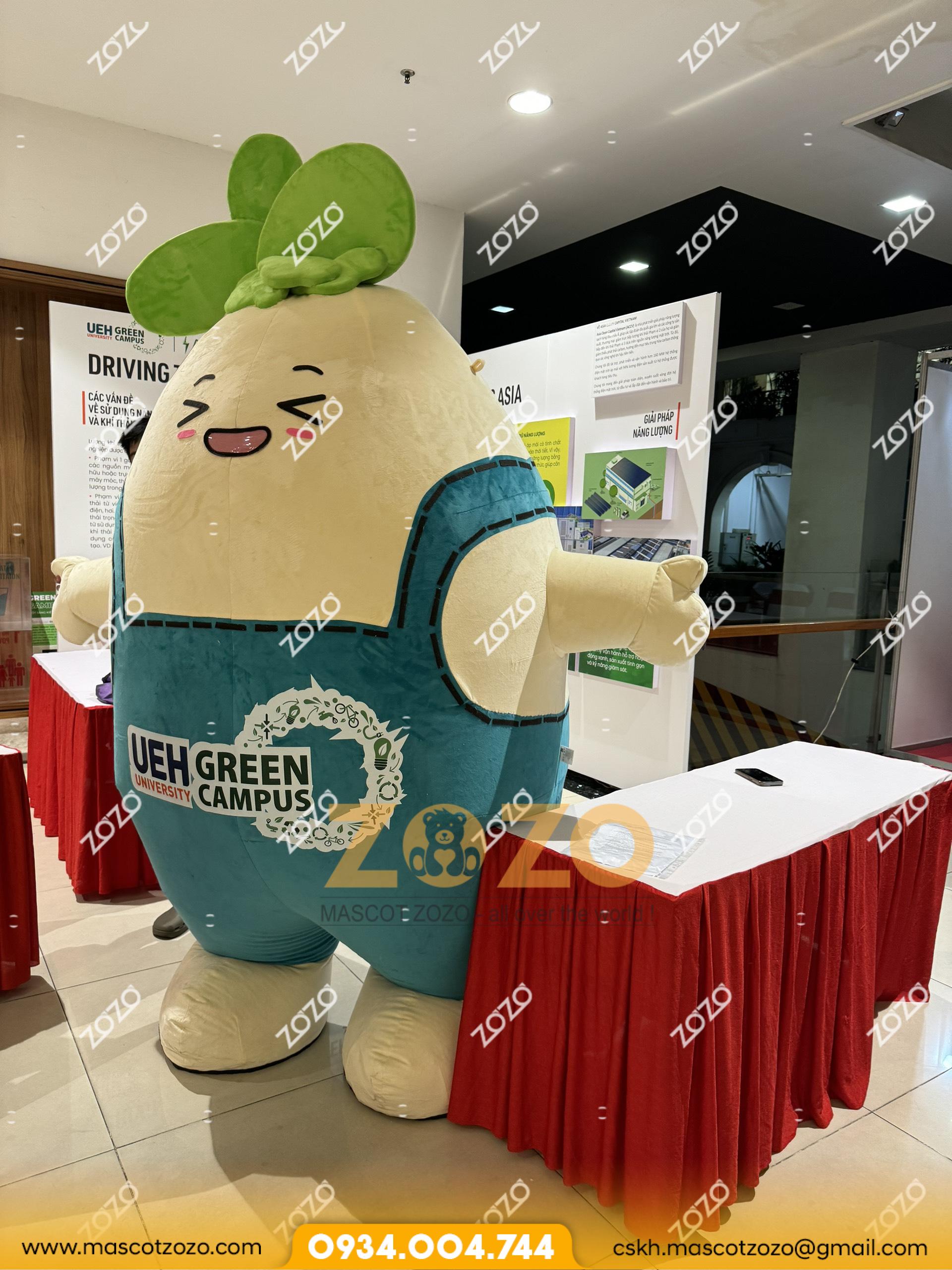 MASCOT HƠI CỦ CẢI UEH - Ảnh 2