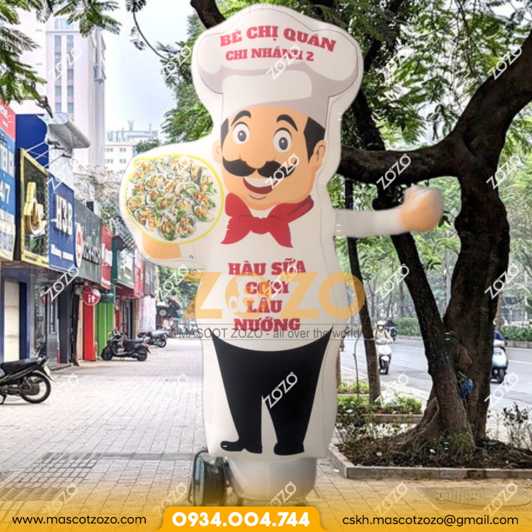 RỐI HƠI VẪY TAY ĐẦU BẾP QUÁN CƠM