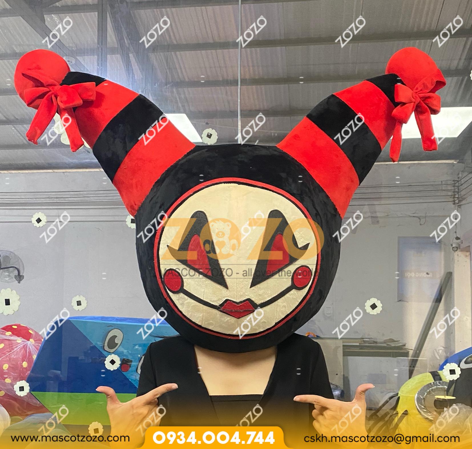 đầu mascot mi nơ 1