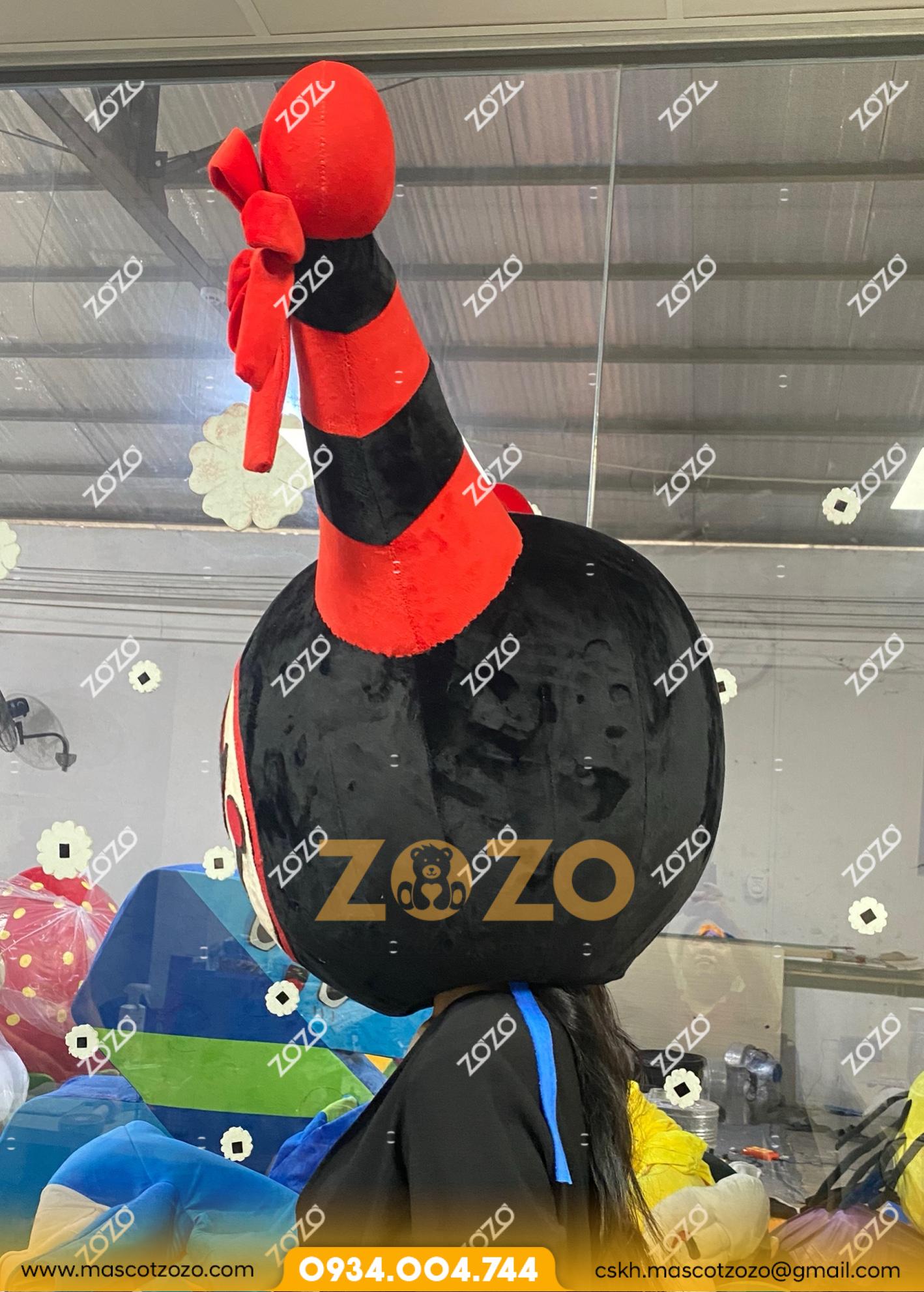 đầu mascot mi nơ 3 3